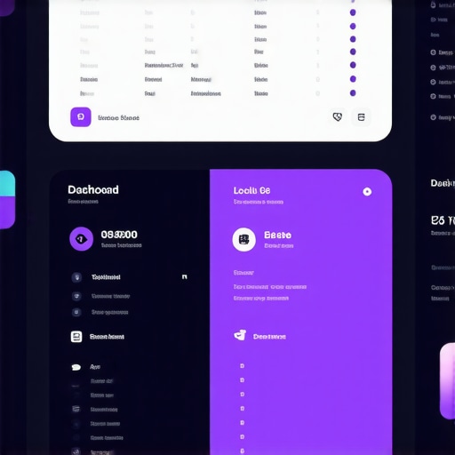 A detailed dashboard interface displaying SEO rankings, citation statuses, and review analytics.