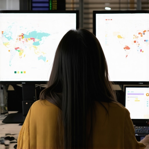 Person working on SEO tools to maintain Google Maps rankings at desk.