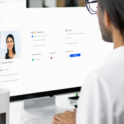 Optimizing Google Business Profile for Quick Map Visibility Expert updating Google Maps profile to fix pin drift and boost local ranking.