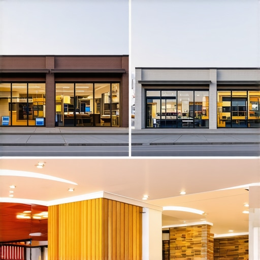 High-quality photos of business storefront and interior