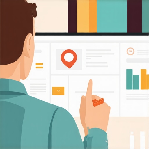 Business owner reviewing local SEO data for Google Maps ranking