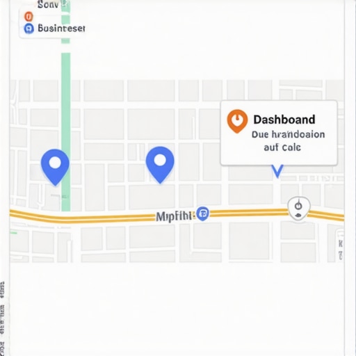 Screenshot of map pin adjustments in Google Maps for local business visibility