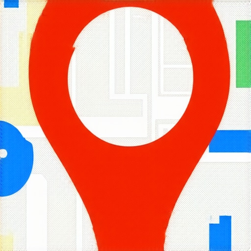 Illustration showing steps to identify and clear map filters on Google My Business